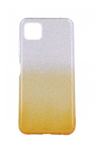TopQ Samsung A22 5G glitter silver-orange 60431 - Phone Cover - Main image