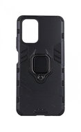 TopQ Xiaomi Poco M3 durable black with ring 60467 - Phone Cover