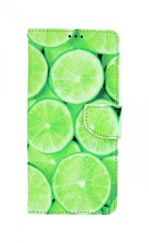 TopQ Xiaomi Redmi Note 9 booklet Lime 60114 - Phone Case - Main image