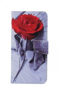 TopQ Xiaomi Redmi Note 10 booklet Red Rose 59878 - Phone Case