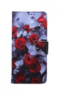 TopQ Xiaomi Redmi Note 10 booklet Red rose mix 59877 - Phone Case