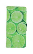 TopQ Xiaomi Redmi Note 10 booklet Lime 59889 - Phone Case