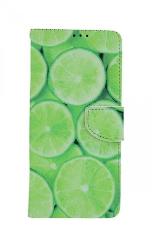 TopQ Xiaomi Redmi Note 10 booklet Lime 59889 - Phone Case - Main image