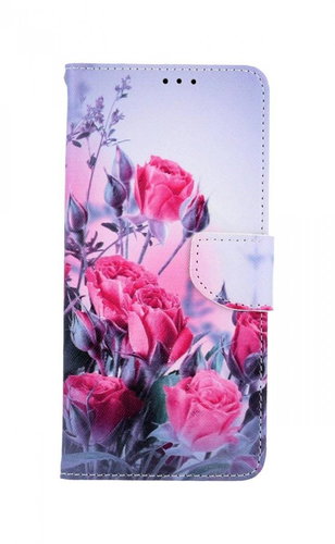TopQ Xiaomi Redmi Note 10 booklet Blooming roses 59882 - Phone Case - Main image