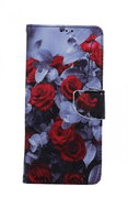 TopQ Xiaomi Redmi Note 9 booklet Red rose mix 60088 - Phone Case