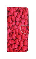 TopQ Samsung A12 booklet Raspberry 60135 - Phone Case