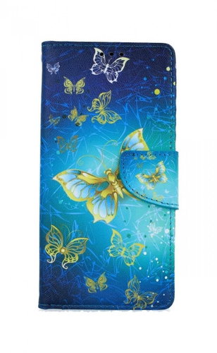 TopQ Xiaomi Redmi Note 9 Pro booklet Sky with butterflies 54584 - Phone Case - Main image