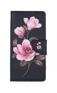TopQ Samsung A51 booklet Three flowers 54412 - Phone Case