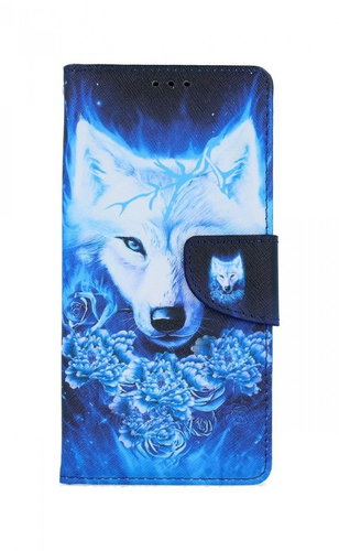 TopQ Samsung A51 booklet Turquoise wolf 54334 - Phone Case - Main image