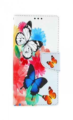 TopQ Xiaomi Redmi 9 Booklet Colorful with butterflies 51056 - Phone Cover - Main image