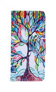 TopQ Samsung A51 booklet Color tree 47981 - Phone Cover