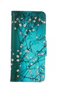 TopQ Xiaomi Mi 11 Lite Book Blue with flowers 60709 - Phone Case