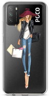 TopQ Xiaomi Poco M3 silicone Lady 2 60651 - Phone Cover