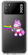 TopQ Xiaomi Poco M3 silicone Rainbow Gun 60646 - Phone Cover