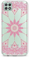 TopQ Samsung A22 5G silicone Pink Mandala 60555 - Phone Cover