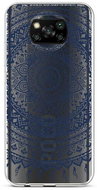 TopQ Xiaomi Poco X3 silicone Navy Mandala 60872 - Phone Cover
