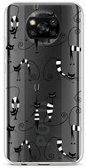 TopQ Xiaomi Poco X3 silicone Cats 1 60841 - Phone Cover