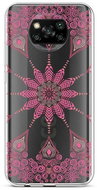 TopQ Xiaomi Poco X3 silicone Pink Mandala 60873 - Phone Cover