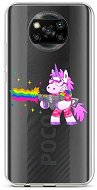 TopQ Xiaomi Poco X3 silikón Rainbow Gun 60863 - Kryt na mobil