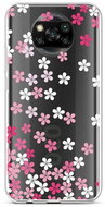 TopQ Xiaomi Poco X3 silicone Pink Blossom 60857 - Phone Cover