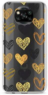 TopQ Xiaomi Poco X3 Silicone Heart 60856 - Phone Cover