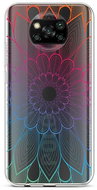 TopQ Xiaomi Poco X3 silicone Rainbow Mandala 60852 - Phone Cover