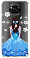 TopQ Xiaomi Poco X3 silicone Blue Princess 60850 - Phone Cover
