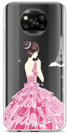 TopQ Xiaomi Poco X3 silicone Pink Princess 60849 - Phone Cover