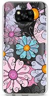 TopQ Xiaomi Poco X3 silikón Colorful Daisy 60827 - Kryt na mobil