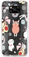 TopQ Xiaomi Poco X3 silicone Cats 2 60825 - Phone Cover