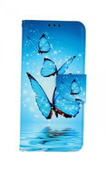 TopQ Samsung A22 booklet Blue butterflies 60689 - Phone Case