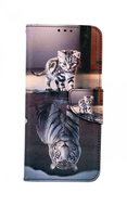 TopQ Samsung A22 booklet Tiger 60692 - Phone Case