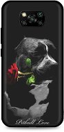 TopQ Xiaomi Poco X3 silicone Pitbull Love 60919 - Phone Cover