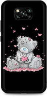 TopQ Xiaomi Poco X3 silicone Lovely Teddy Bear 60910 - Phone Cover