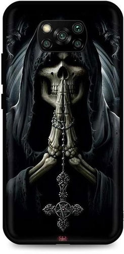 TopQ Xiaomi Poco X3 silicone Grim Reaper 60939 - Phone Cover - Main image
