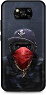 TopQ Xiaomi Poco X3 silicone Monkey Gangster 60924 - Phone Cover