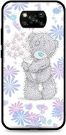 TopQ Xiaomi Poco X3 silicone Floral Teddy 60908 - Phone Cover