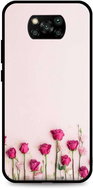 TopQ Xiaomi Poco X3 silicone Roses 60899 - Phone Cover