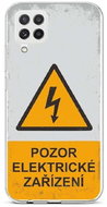TopQ Samsung A22 silicone Attention electrical equipment 60548 - Phone Cover