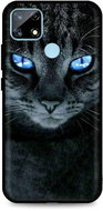 TopQ Realme 7i silicone Dark Cat 54969 - Phone Cover
