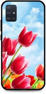TopQ Samsung A51 silicone Tulips 55932 - Phone Cover