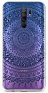 TopQ Xiaomi Redmi 9 silicone Navy Mandala 52884 - Phone Cover