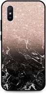 TopQ LUXURY Xiaomi Redmi 9A solid Sparkling Marble 51270 - Phone Cover