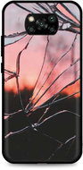 TopQ LUXURY Xiaomi Poco X3 solid Pink Broken 60731 - Phone Cover
