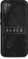 TopQ LUXURY Xiaomi Poco M3 solid Black 60671 - Phone Cover