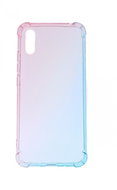 TopQ Xiaomi Redmi 9A silicone Shock rainbow mint-pink 52151 - Phone Cover