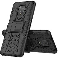 Phone Cover TopQ Xiaomi Redmi Note 9 Pro ultra durable black 50085 - Kryt na mobil