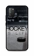 TopQ Xiaomi Poco M3 silikón Hockey Is Life 61030 - Kryt na mobil