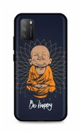 TopQ Xiaomi Poco M3 silikón Be Happy 61021 - Kryt na mobil