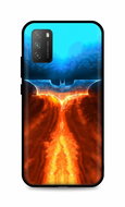 TopQ Xiaomi Poco M3 silicone Fiery Batman 60959 - Phone Cover
